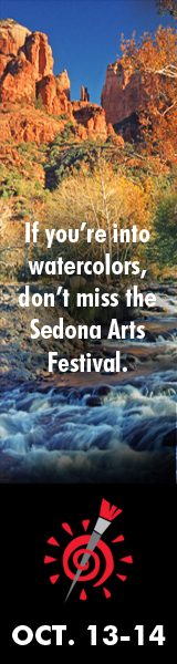 Sedona Arts Festival banner ad 3
